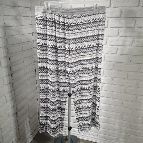 Nautica Ladies Size Large 2 Piece Long Sleeves Loose Fit Lounge Set - Picture 10 of 15